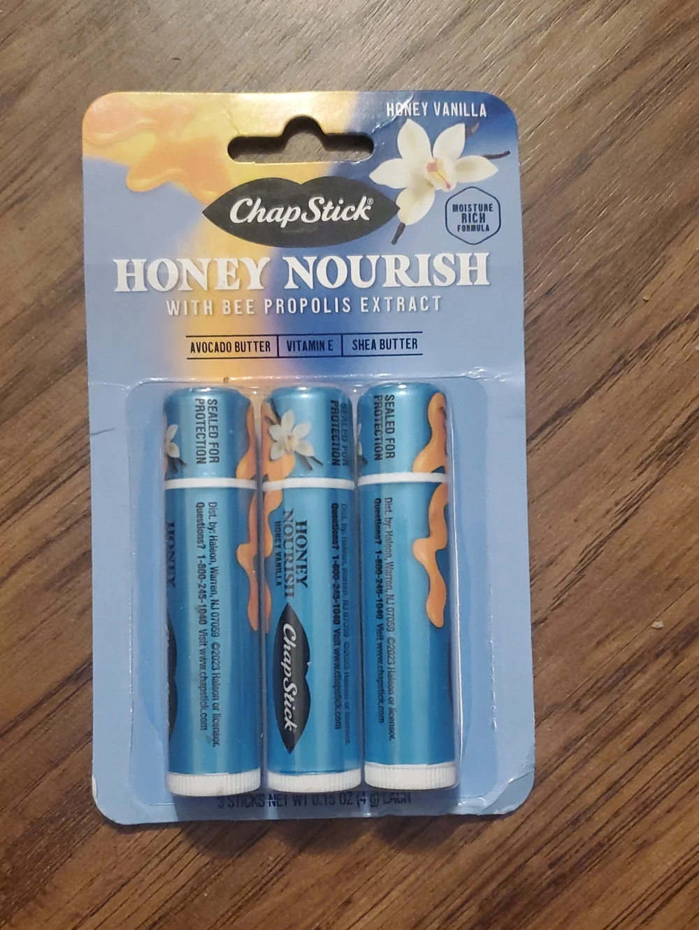 Honey Vanilla Chapstick 3 Count